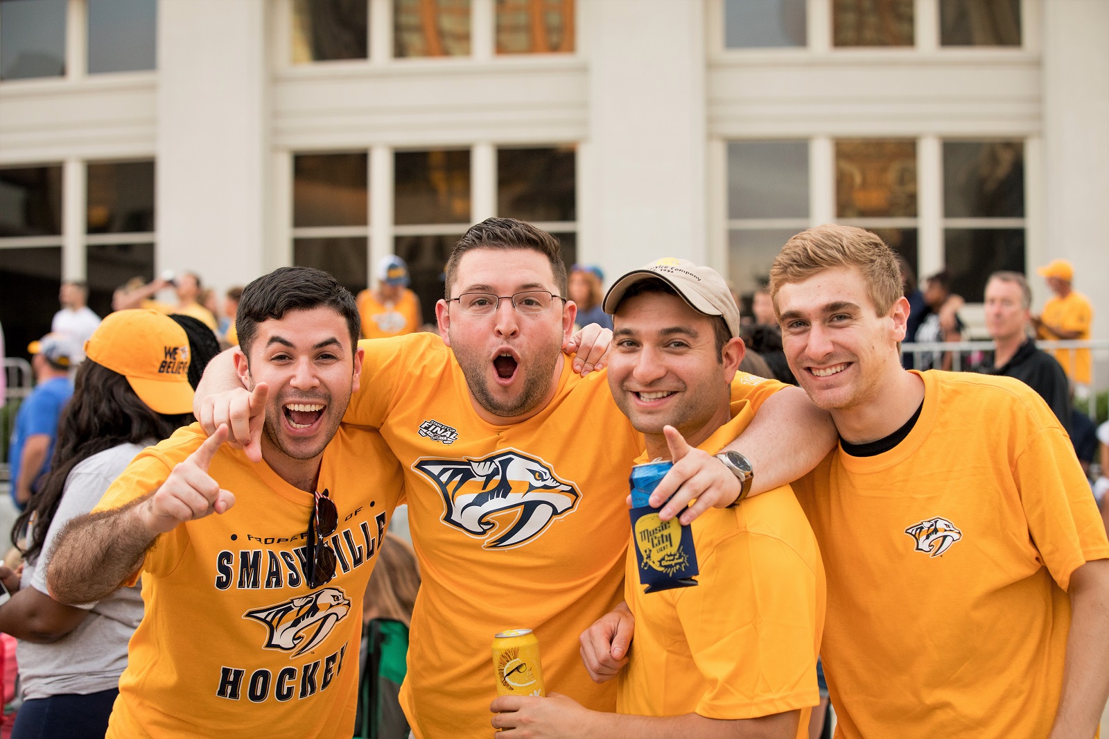 Guys Trip Predators Block Party