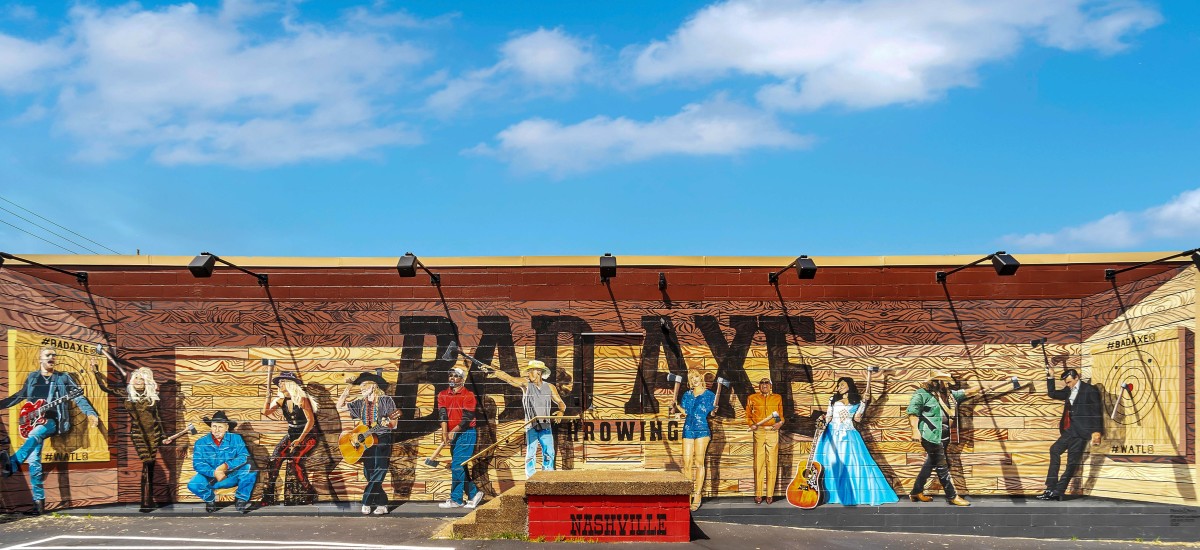 Bad Axe Country Stars Mural