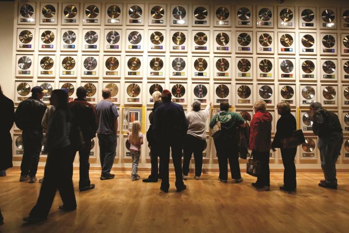 Country Music Hall of Fame Wall