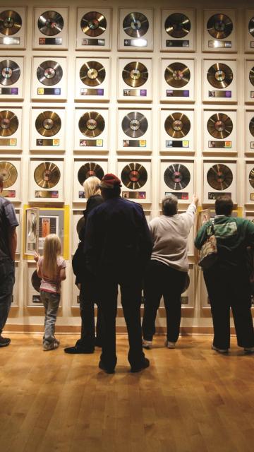 Country Music Hall of Fame Wall